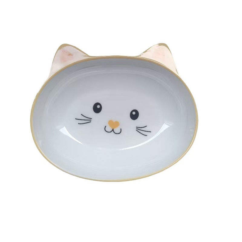 Melamine cartoon cat bowl