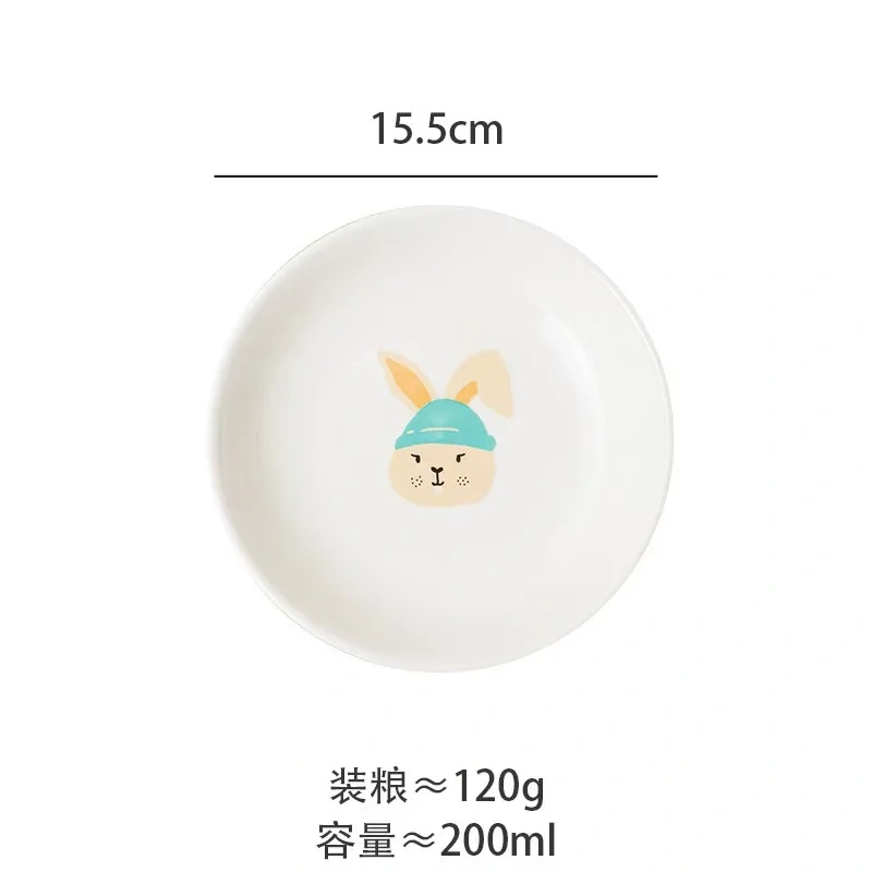 1pcs Creative Cervical Protection Pet Supplies  Cat Bowl Ceramic Cat Bowl Food Dog Drinking Water Food