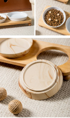 Simple and elegant pet bowl