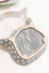 Cartoon ceramic cat bowl