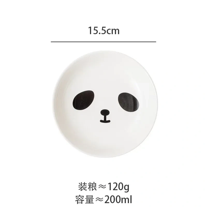 1pcs Creative Cervical Protection Pet Supplies  Cat Bowl Ceramic Cat Bowl Food Dog Drinking Water Food