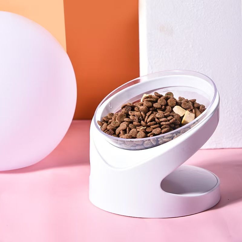 Cat Bowl High Foot Dog Bowl Neck Protector