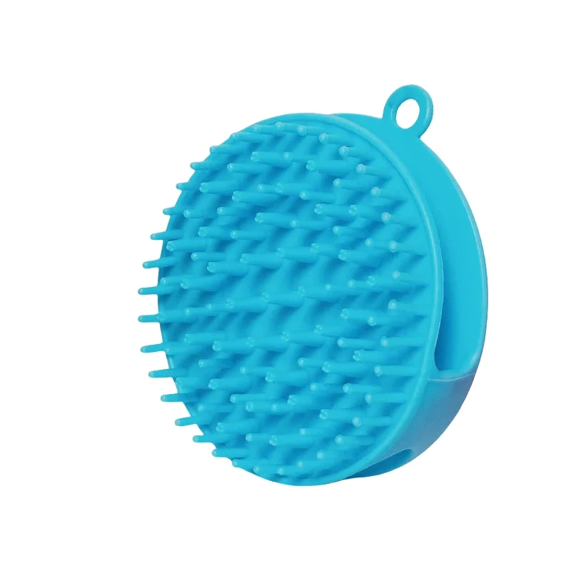 Multi-Function Dog Cat Soft Shampoo Comb Pet Bath Massage Brush Cat Dog Grooming Silicone Shower Brush