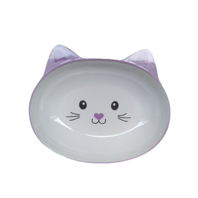 Melamine cartoon cat bowl