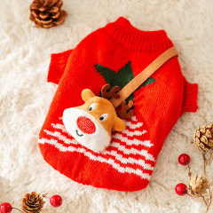 Christmas Style  Dogs Cats Clothes Winter Warm