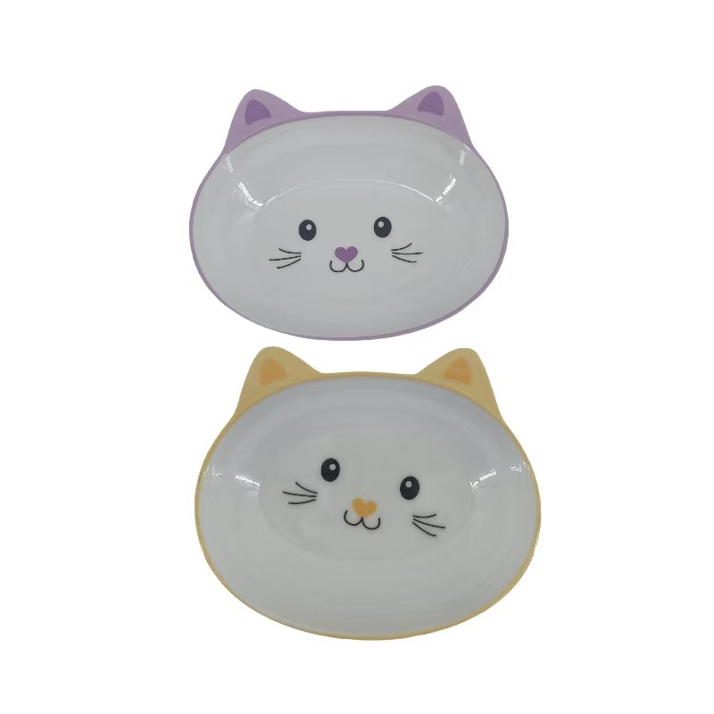 Melamine cartoon cat bowl