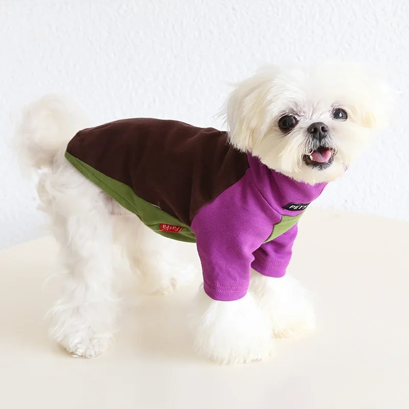 High Quality Cotton Eco-friendly Pet Sweatershirt  Bottoming Hoodie Autumn Winter Coat New Dog Clothes