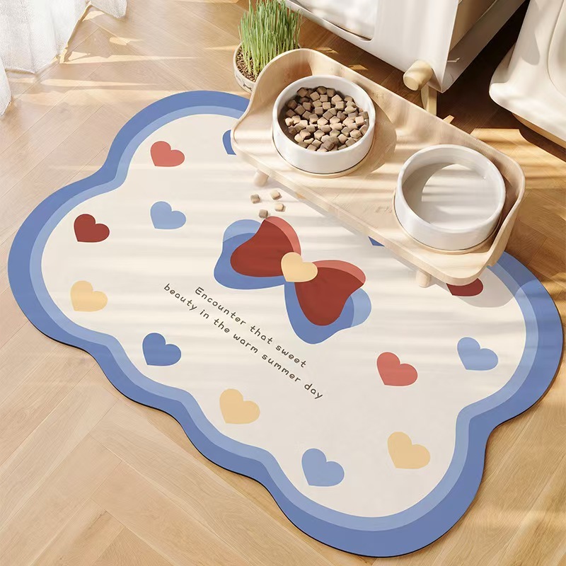 Pet Feeding Mat, Cat Bowl, Home Mat,