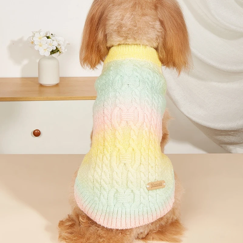 High Quality Pet Jumper Puppy Pet Clothes Dog Winter Coat Warm Pullover Jumper Dogs Sweater Dog Clothes