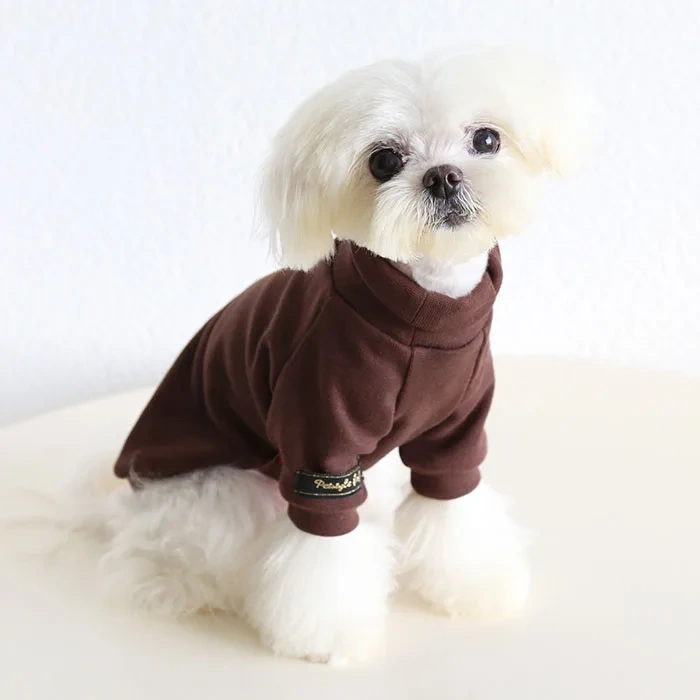 Colorful Autumn Winter Pet Undershirts Dog Cotton Clothes