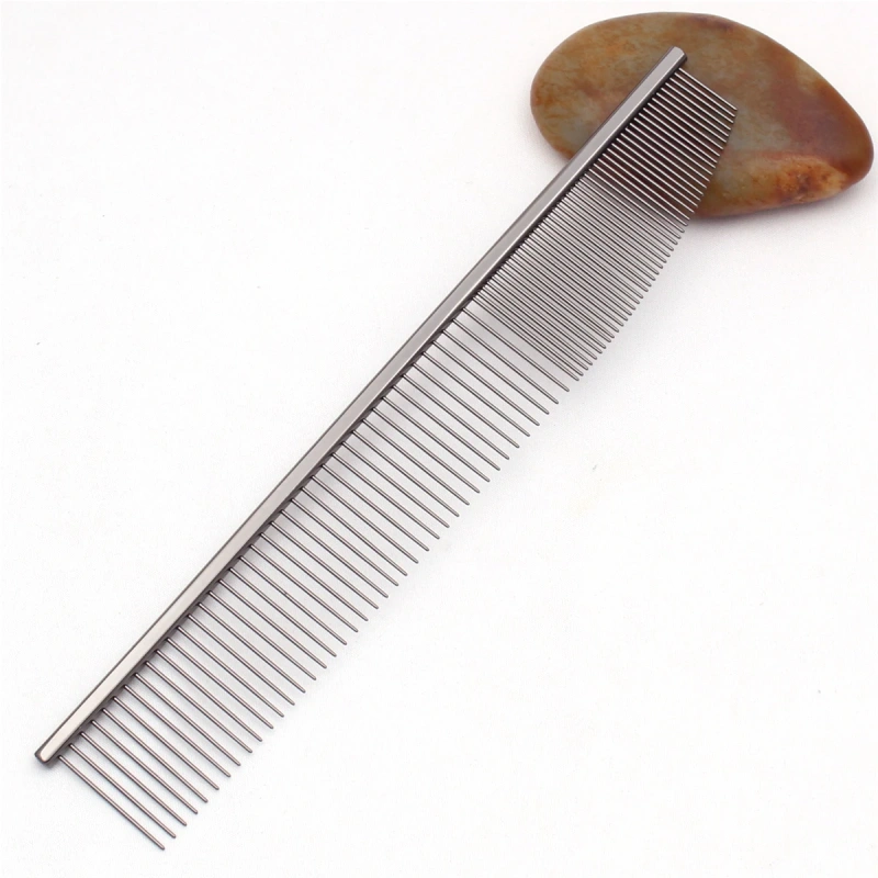 Dog Grooming Comb Groomer for Dogs 1Pcs Gold Groomer Pets Combs Hairbrush Pet Dog Grooming Combs Dog Hair Care Styling C7815