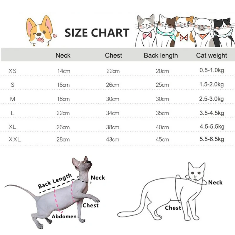 Sphynx Cat Clothes Winter Warm Pet Cat Jumpsuit Hoodies Soft Fleece Kitten Cat Pajamas Costumes For Sphinx Devon Cats