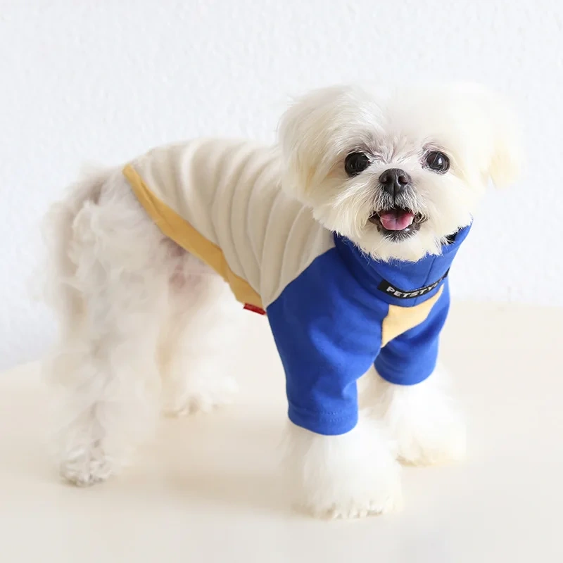 High Quality Cotton Eco-friendly Pet Sweatershirt  Bottoming Hoodie Autumn Winter Coat New Dog Clothes