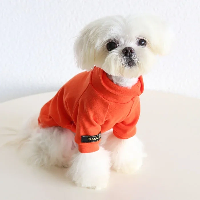 Colorful Autumn Winter Pet Undershirts Dog Cotton Clothes