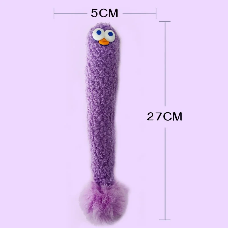 New Eco-Friendly Cat Chew Toy with Self-Entertainment PP Material Pet Pillow Toy with Crinkle Paper and Catnip Kicking Toy