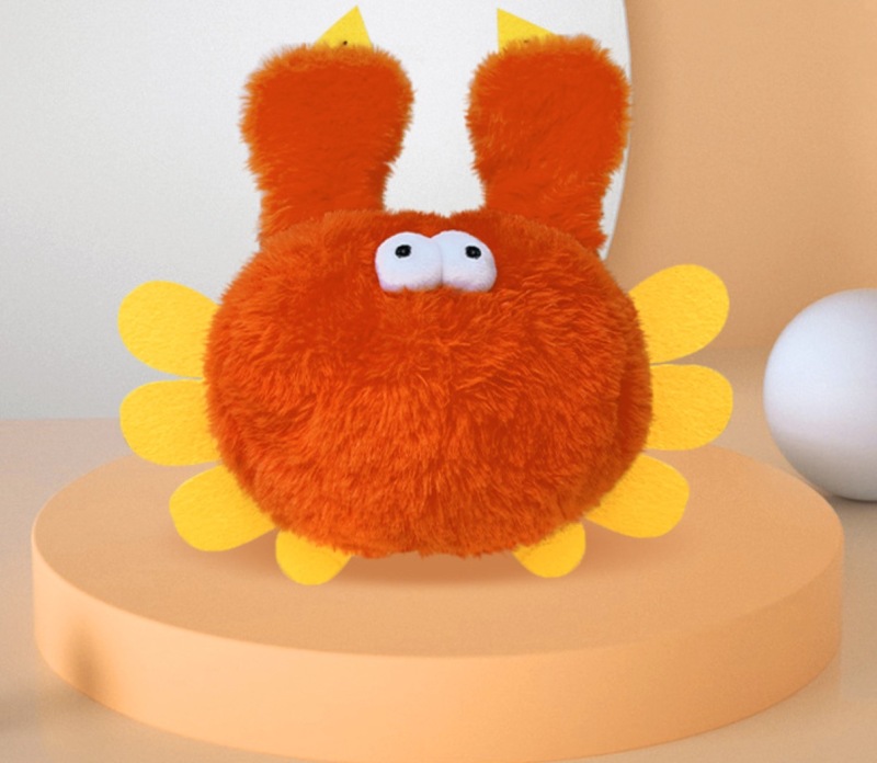 1pc Flapping Sparrow Cat Toys Interactive Chirping Bird Movements Touch Activated Electric Plush Toy Rechargeable Kitten Toy Pet