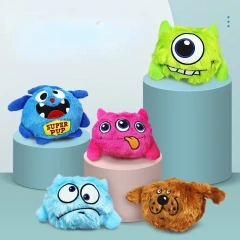 Sounds Giggle Toy Monster Electronic Puppy Toys Vibrating Toys Automatic Dog Plush Bouncing Shaking Dog Moving Ball Interactive