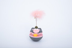 Cat Feather Toys Interactive Cat Ball Kitten Toys Kitten Accessories with Feather Bell