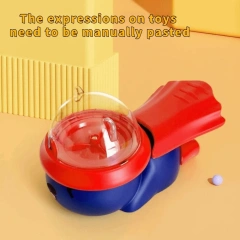 Cute Cartoon Dog Puzzle Feeder Press Plastic Pet Interactive Toy Rotating Colorful Automatic Feeder Mealtime Fun