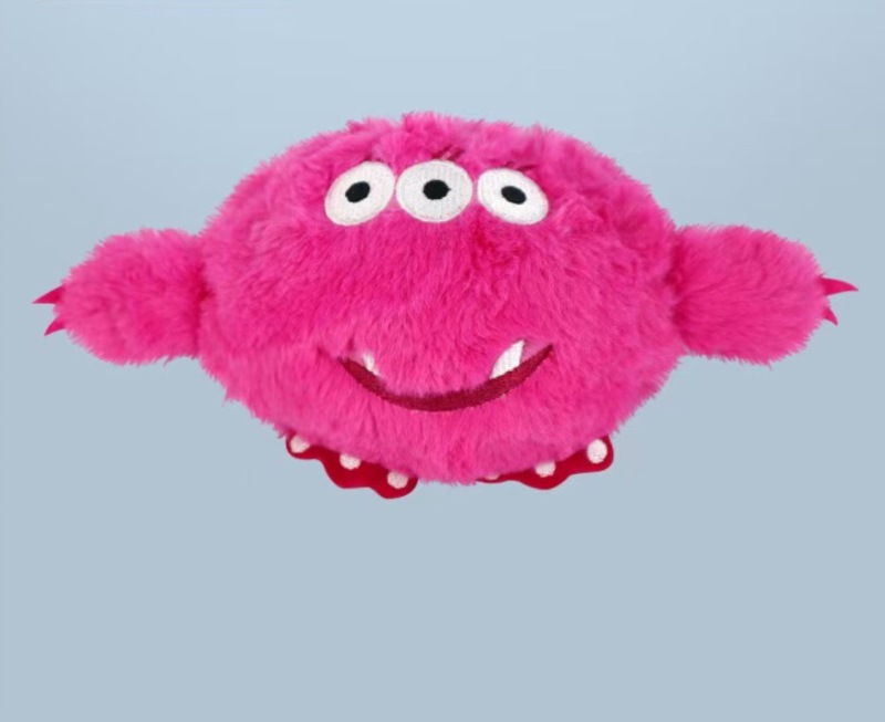Pet Plush Bouncing Ball Sound Dog Toy Electric Bouncing Ball Intelligent Automatic Rolling Ball