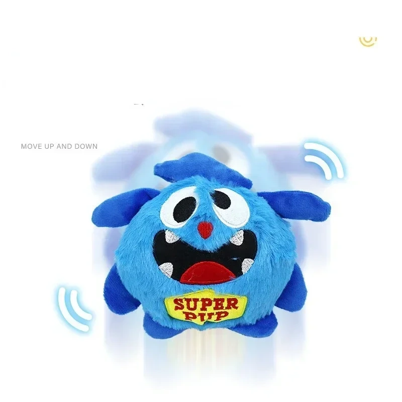 Sounds Giggle Toy Monster Electronic Puppy Toys Vibrating Toys Automatic Dog Plush Bouncing Shaking Dog Moving Ball Interactive