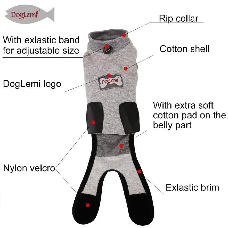 Cat Anti-licking Sterilization Clothes Cat Neutering Surgery Recovery Suit Cat Weaning Breathable Puppy Anti-scratch Body Vest