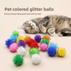 30 Cat Toy Ball Green Onion Balls Cats Toys Bite-resistant Balls Cat Toys Interactive Play  Pet Products.