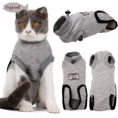 Cat Anti-licking Sterilization Clothes Cat Neutering Surgery Recovery Suit Cat Weaning Breathable Puppy Anti-scratch Body Vest