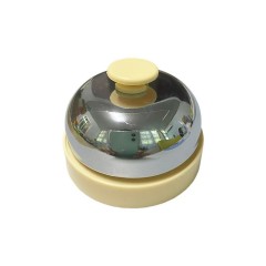 1Pc Assorted Colors Modern Metal Hand Bell Needed Call Bell for Pet Training