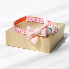 Cat bow anti-suffocation collar