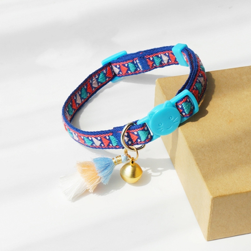 Adjustable Custom Cat Collar Bell Free Engraving Cats Necklace  Collars