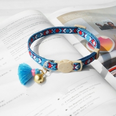Adjustable Custom Cat Collar Bell Free Engraving Cats Necklace  Collars