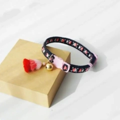 Adjustable Custom Cat Collar Bell Free Engraving Cats Necklace Accessories Personalized Anti-Lost Kitten Collars Necklace