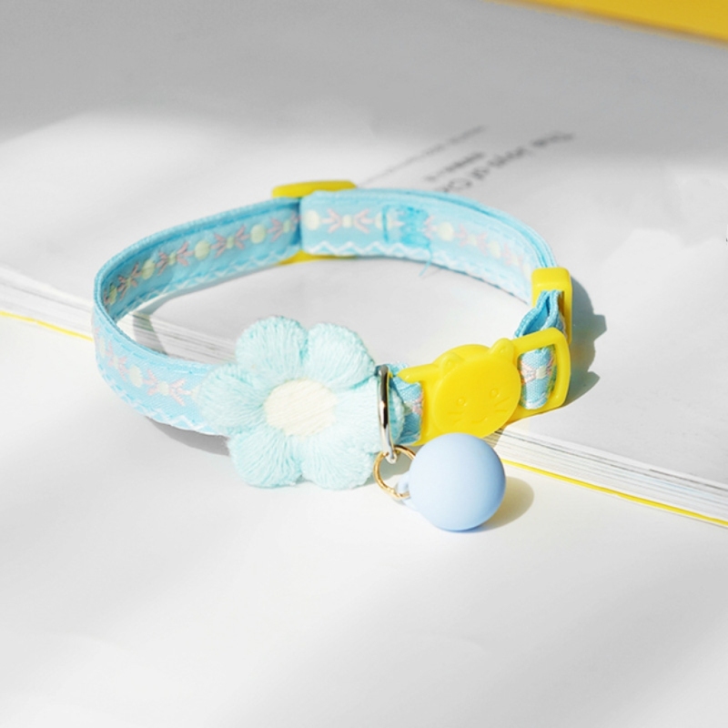 Cute Flower Cat Collar