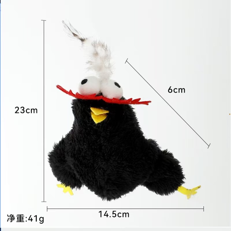 Eco-Friendly Rechargeable Electric Flying Rat Toy for Cats