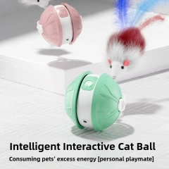 Smart Laser Cat Toy Ball Automatic Moving Kitten Plaything Self-Entertainment Durable Pet Indoor Use Exercise Toy