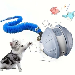 Smart Laser Cat Toy Ball Automatic Moving Kitten Plaything Self-Entertainment Durable Pet Indoor Use Exercise Toy