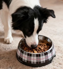 Stainless steel melamine cat bowl