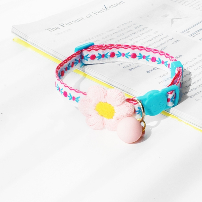 Cute Flower Cat Collar