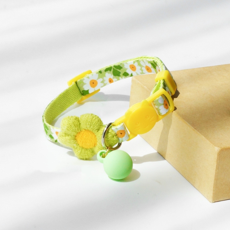 Cute Flower Cat Collar