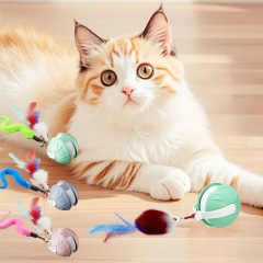 Smart Laser Cat Toy Ball Automatic Moving Kitten Plaything Self-Entertainment Durable Pet Indoor Use Exercise Toy
