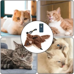 Cat Toys For Indoor Cats Electric Interactive Cat Toy Cat Necessities Cat Nip Toys Realistic Bird Cat Toy For Indoor Home