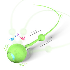 Intelligent Gravity Cat Toy Ball Electric Self-Entertainment Boredom Relief Chasing Toy with Rope