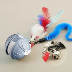 Smart Laser Cat Toy Ball Automatic Moving Kitten Plaything Self-Entertainment Durable Pet Indoor Use Exercise Toy