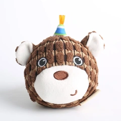 Spherical Animal Chewing Pet Toy Custom Wholesale Pet Dog Chew Toy