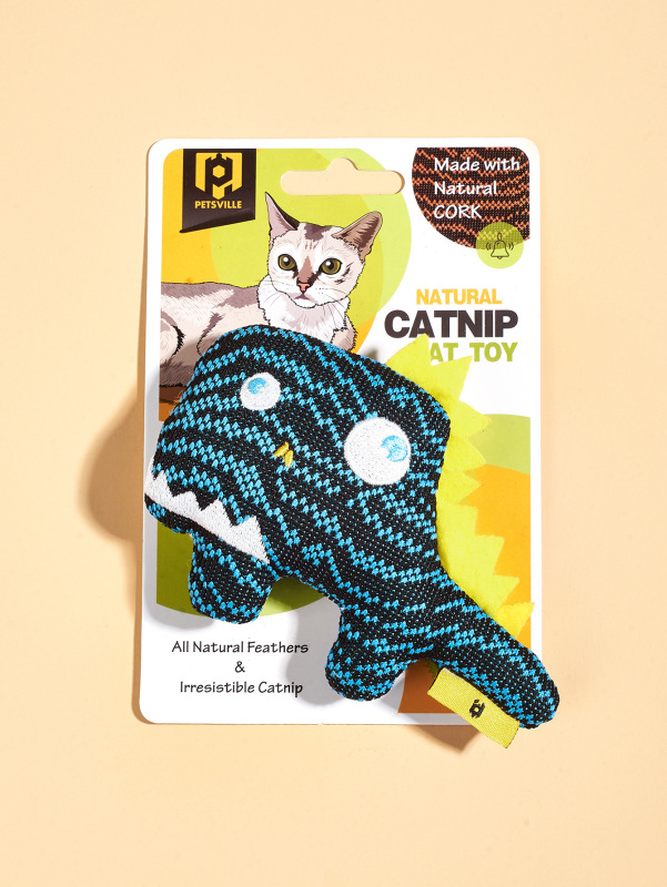Catnip self-entertainment