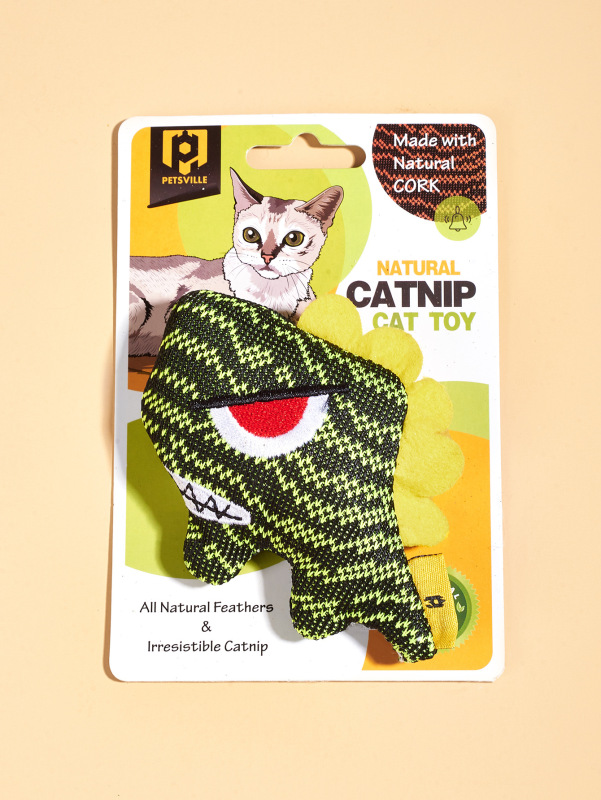 Catnip self-entertainment
