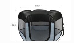 Foldable Oxford cloth dog whelping box/pet bed fence