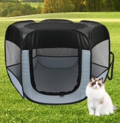 Foldable Oxford cloth dog whelping box/pet bed fence