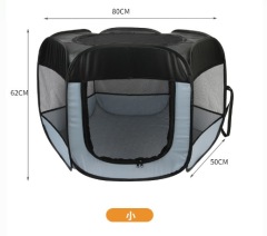 Foldable Oxford cloth dog whelping box/pet bed fence